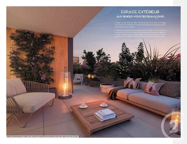 Appartement F3 à louer - 3 pièces - 58.51 m2 - LA PLAINE ST DENIS - 93 - ILE-DE-FRANCE - Century 21 Wilson Immobilier